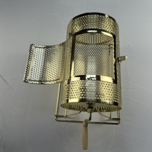 QinLong Kleine Goldene Metall-Lotterie-<span class=keywords><strong>Trommel</strong></span> Hochwertige Qualitäts-Ziehungsbox für Tickets Bingo-Bälle Spielautomat - Product Image 4