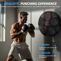 Q0062 Produits Tendances ODM Produits en Gros Machine de Boxe Musicale One Punch Corps Entier Murale pour la Maison Distributeur