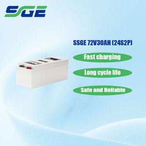 Performa Handal Paket Baterai LiFePO4 72V30AH Paket Baterai Pengganti Resistansi Internal Rendah untuk Kendaraan Roda 2 dan 3 - Product Image 3