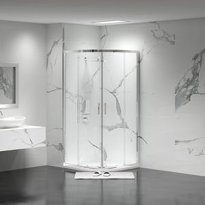 Prix d'usine Salle de bain <span class=keywords><strong>Cabine</strong></span> de <span class=keywords><strong>douche</strong></span> coulissante <span class=keywords><strong>Cabine</strong></span> de <span class=keywords><strong>douche</strong></span> en verre trempé incurvé - Product Image 2