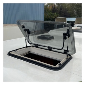 MAYGOOD High Quality 960*650mm RV Motorhome Conversion <strong>Van</strong> Special Vehicle Roof <strong>Skylight</strong> With Aluminum Top Frame - Product Image 3