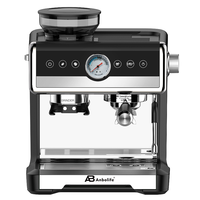 Cafetera Express ANBOLIFE, Prepare Café por Goteo y Lattes y Cappuccinos Fríos en Casa con Esta Cafetera Manual