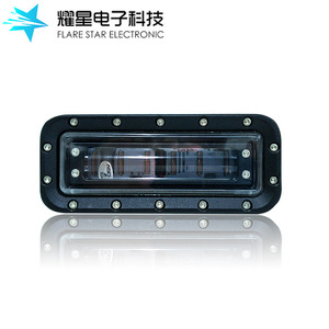 Flare <b>Star</b> Electronic <b>Led</b> Warning Indicator Light Red 24V Aluminum Alloy Ip65 Durable - Product Image 4