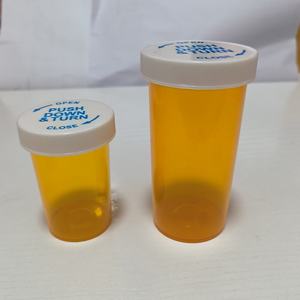 8dr 13dr Flesjes Pil Flesjes Met Kindveilige Dop Lege Medicijnflesjes Met Doppen - Product Image 3