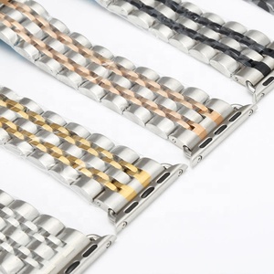 Correa de Reloj de Acero Inoxidable para Apple Watch de 42 mm y 46 mm, Brazalete de Metal, Correa de Repuesto para Reloj de Pulsera para IWatch 8/7/6/5/4 SE Ultra - Product Image 6