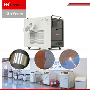 Équipement de nettoyage au laser à fibre polyvalent HN Laser, fonctionne sur l'acier au carbone, l'acier inoxydable, le cuivre, l'<span class=keywords><strong>aluminium</strong></span>, le galvanisé - Product Image 3