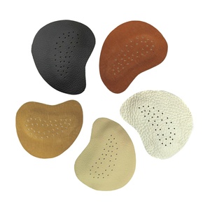 Inserts de coussin de talon avant-pied en cuir Coussinets de coussin boule de pied Coussinets anti-chaussures Protecteurs de semelle de chaussure adhésifs - Product Image 4