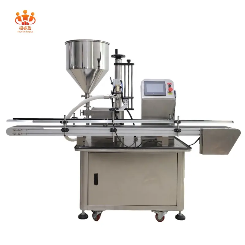 Hot semi-automatic gear pump gel, paste, juice, cleaning liquid, shampoo filling machine, suitable for bottle filling