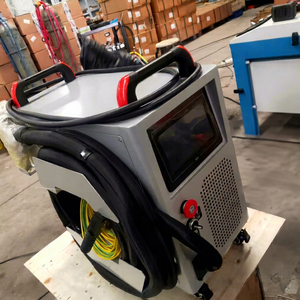 Nouvelle machine de soudage au laser à fibre portative refroidie par air, soudeuse de métaux portable avec écran tactile - Product Image 1