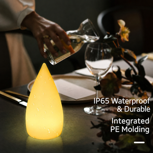 LED Water Droplet Lamp Rustic AAA Battery Dimmable <strong>Table</strong> Lamp Romantic Dining Room Coffee Shop Decoration <strong>Small</strong> Night Light - Product Image 2