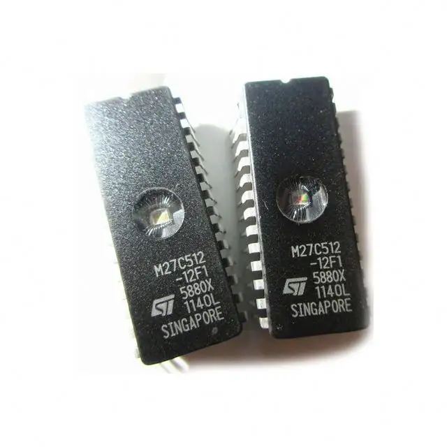 Kortingsprijs Eprom Programmeur M27c512-12F1 Ic 512K Parallel 28Cdip Chip M27c512 Op Voorraad