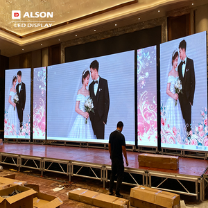 Alson Led Verhuur Stage Led <span class=keywords><strong>Display</strong></span> Voor En Achter <span class=keywords><strong>Module</strong></span> Onderhoud P1.9 P2.6 P2.9 P3.91 Indoor Outdoor Led Scherm Muur Prijs - Product Image 1
