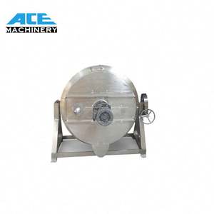 Olla Mezcladora de Cocina Ace de 200L, 300L, 400L, con Calentamiento a Gas, para Mezclar Dulces, con Chaqueta - Product Image 2