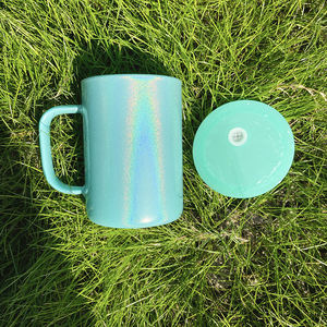 <span class=keywords><strong>Taza</strong></span> de Vidrio Holográfica Brillante <span class=keywords><strong>Sublimable</strong></span> de 17 oz, Libre de BPA, al por Mayor, con Tapa de Plástico para Impresión por Transferencia de Calor por Sublimación - Product Image 6