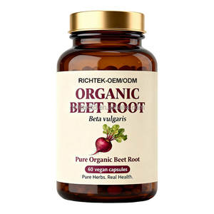 Richtek ODM & OEM organik-pancar kapsül kalp sağlık pancar hapları karabiber antioksidan bağışıklık destek pancar kapsüller - Product Image 1