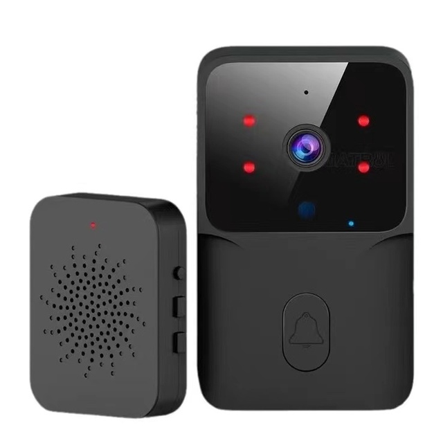 Smart Doorbell Wireless Wifi Doorbell High-Definition Anti-Theft Door Bell for Home Office Hotel Mini Camera