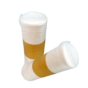 Custom Logo Eco-Friendly Biodegradable Disposable Coreless <b>Plastic</b> <b>Roll</b> Bags for Kitchen & Grocery - Product Image 1