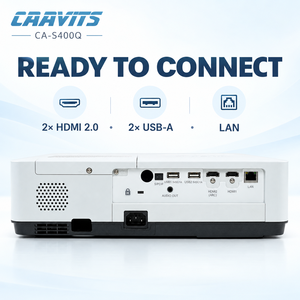 Proyector Profesional CAAVITS de 4000 Lúmenes 4K con Láser 3LCD para Salas de Conferencias Universitarias y Escuelas con <span class=keywords><strong>Zoom</strong></span> Óptico de 1.66x - Product Image 5