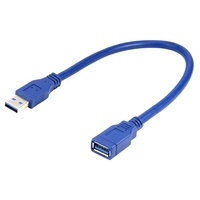 Kabel Ekstensi USB 3.0 Tipe A Jantan ke Betina 5Gbps Kecepatan Tinggi 1m-10m Konduktor Tembaga Murni untuk Komputer Printer Hard Drive