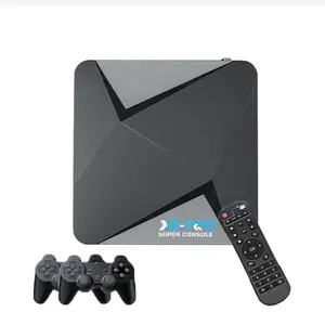 子供向けギフトX2Proスーパーコンソールデュアルシステム256GB70000レトロゲームプレーヤーAndroidTVボックスビデオゲームコンソール