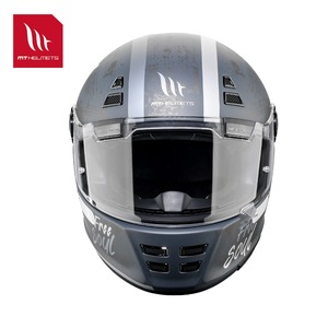 Casque de moto intégral MT Helmets JARAMA, style rétro en titane, unisexe, toutes saisons, matériau ABS pour la course et le tourisme - Product Image 3