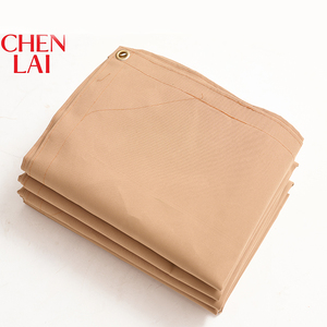 <span class=keywords><strong>Lona</strong></span> Impermeable para Exteriores, Toldo, Cubierta para Camión, Personalizada, 350gsm 400gsm 500gsm, Color Caqui Claro - Product Image 1