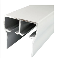 Extrusion de PVC UPVC blanc/CUS étanche porte et fenêtre fabricants de profilés en plastique