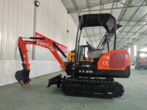 Мини-экскаватор на гусеничном колесе - Product Image 4