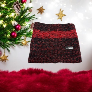 Excellent Offer LANDBAS Unisex Neck <b>Scarf</b> for Winter Casual Style 56-58CM Leather Patch Printing Method Adult <b>Scarf</b> Plain <b>Knit</b> - Product Image 1