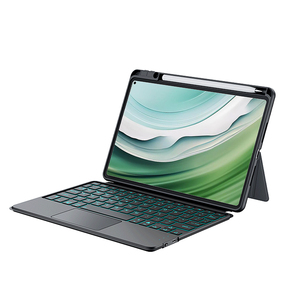 ขายดีสำหรับ <span class=keywords><strong>Huawei</strong></span> <span class=keywords><strong>MatePad</strong></span> <span class=keywords><strong>Pro</strong></span> 11" (2022/2024) คีย์บอร์ดแม่เหล็กแบบแยกส่วน คีย์บอร์ดไร้สายบลูทูธพร้อมทัชแพด - Product Image 1