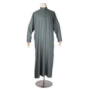 Tenue Traditionnelle Arabe Qatari Unique pour Homme Adulte, à Manches Longues, en Coton Respirant, Personnalisable, <span class=keywords><strong>Dishdasha</strong></span> Musulman du Golfe - Product Image 2