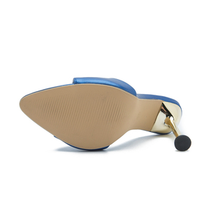 204 nouvelles sandales pour femmes à talons hauts européennes et américaines, sandales pour femmes à talons fins en métal - Product Image 6