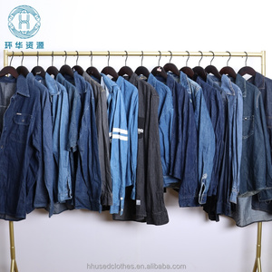 Vente en gros de vêtements d'occasion : Chemises et vestes en jean de marque, style léger d'été, tailles mixtes, en balles de 100 kg, pour la revente - Product Image 5
