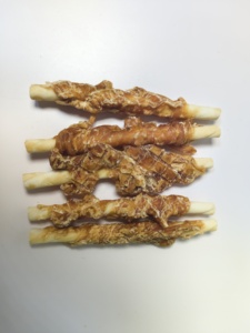 Various Sizes Chicken Wrap <strong>Rawhide</strong> <strong>Bone</strong> <strong>Dog</strong> Treats Snack <strong>Rawhide</strong> <strong>Dog</strong> Chew Clean Teeth - Product Image 2