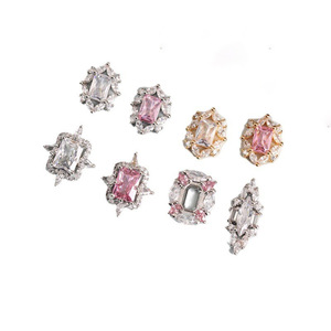 All'ingrosso di lusso 3D strass <span class=keywords><strong>per</strong></span> unghie strass lunghi ottagono e papillon ornamenti <span class=keywords><strong>per</strong></span> <span class=keywords><strong>pietre</strong></span> <span class=keywords><strong>per</strong></span> Nail Art - Product Image 6