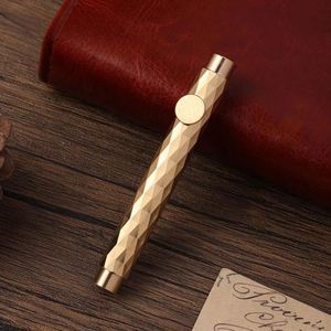 <b>Creative</b> Brass Retractable Ballpoint Pens in Various Shapes Custom Luxury Metal Pen Suitable for <b>Gifting</b> and Marketing - Product Image 4