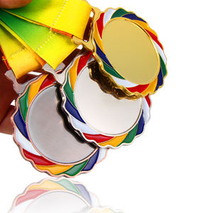 Trofeos, Medallas y Placas Personalizables DEMO con Logotipo Personalizado para Deportes, Cricket, <span class=keywords><strong>Taekwondo</strong></span>, Natación, Carnaval, Graduación, Fiesta - Product Image 2