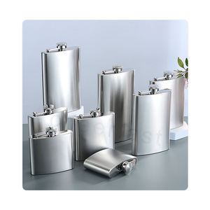 Cheerfast Factory Venta al por mayor <span class=keywords><strong>Whisky</strong></span> Licor Hip Flask Matte Black 5-10Oz Metal Acero inoxidable A prueba de fugas <span class=keywords><strong>Macallan</strong></span> Hip Flask - Product Image 1