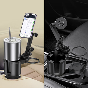 Nuevo extensor de portavasos para coche, portavasos para coche, soporte multifuncional para bebidas, estante de almacenamiento, soporte para teléfono - Product Image 1