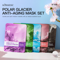Masque facial apaisant et antioxydant KORMESIC 25ml à l'huile de krill antarctique, à l'eau de glacier, aux algues, au rétinol et à la vitamine C