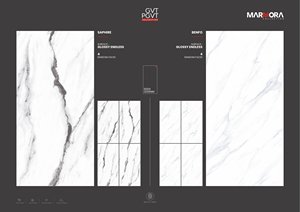 Statuario กระเบื้องผนังและพื้นพอร์ซเลนมันวาวไม่มีที่สิ้นสุด600x1200 | รูปแบบขนาดใหญ่24x48 | ห้องน้ำทันสมัยทนทานป้องกันการลื่น - Product Image 4