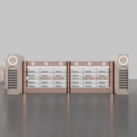 OEM ODM Maßgefertigter Kosmetik-Präsentationsschrank LED-Make-up-Vitrine Direktvertrieb ab Werk