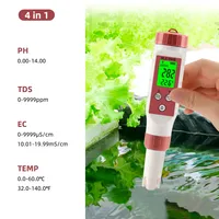 HEDAO BLE-9909 intelligent PH EC TDS salinité TEMP mètre numérique Blue Tooth connecté APP contrôle pour la culture hydroponique Aquariums piscine