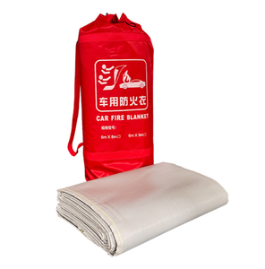 Couverture anti-feu pour extincteur EN 13501 6x8 m (19,8x26 pi) pour urgences extrêmes et incendies de véhicules au lithium - Product Image 2