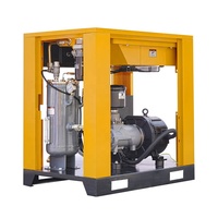 Compresor de aire de accionamiento de velocidad variable | 30-40% de ahorro de energía | Funcionamiento silencioso <75dB