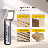 Taiwanyadeng Fraise de surfaçage et de nettoyage de fond personnalisable OEM/ODM pour routeur CNC bois, à pointe en carbure, en alliage
