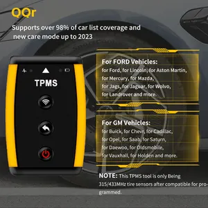 QQr Auto Car Diagnosis Tool TPMS Relearn Tool Sistema Completo Auto Tire Pressure Monitor Ativação do Sensor do Sistema TPMS Reset Tool