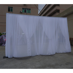 Aluminum adjustable crossbar kit event <b>backdrop</b> <b>stand</b> pipe and drape system - Product Image 2