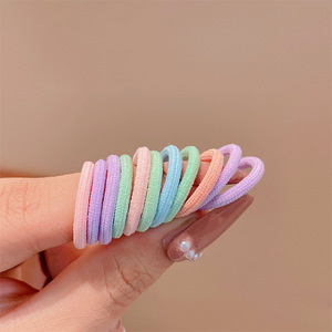 60 Pezzi Piccoli Elastici per Capelli Neonato, Morbidi Elastici Senza Cuciture per Bambine, Senza Danni, per Coda di Cavallo, Chignon e <span class=keywords><strong>Trecce</strong></span> - Product Image 5