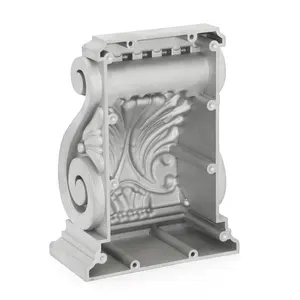 Molde de aleación de aluminio de precisión fundido personalizado ISO9001 pieza de metal de fundición de aluminio
